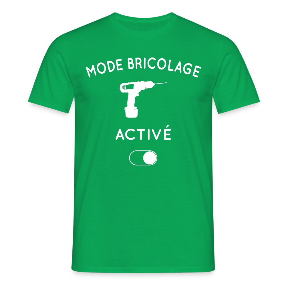 T-shirt Homme - Mode bricolage activé - vert