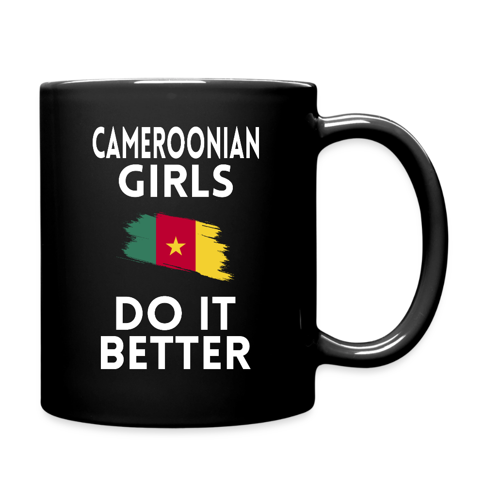 Mug uni - Cameroonian Girls Do It Better - noir