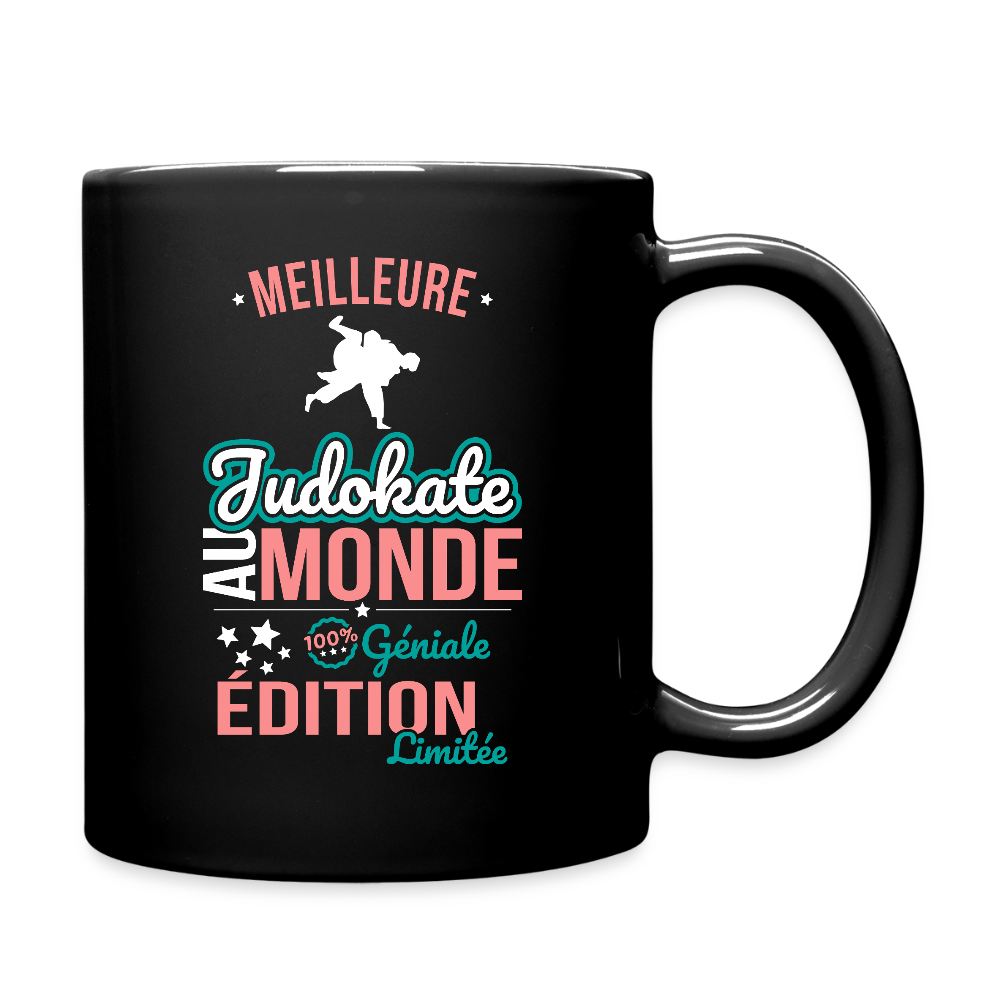 Mug uni - Meilleure Judokate au monde - 100% géniale - noir