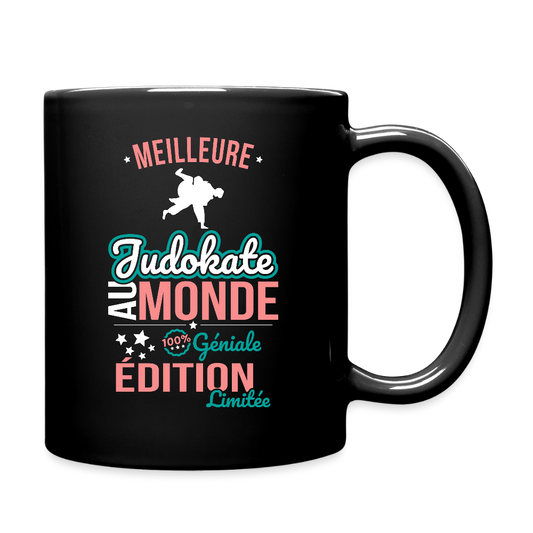 Mug uni - Meilleure Judokate au monde - 100% géniale - noir