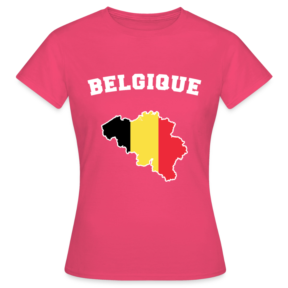 T-shirt Femme - Belgique - rose azalée