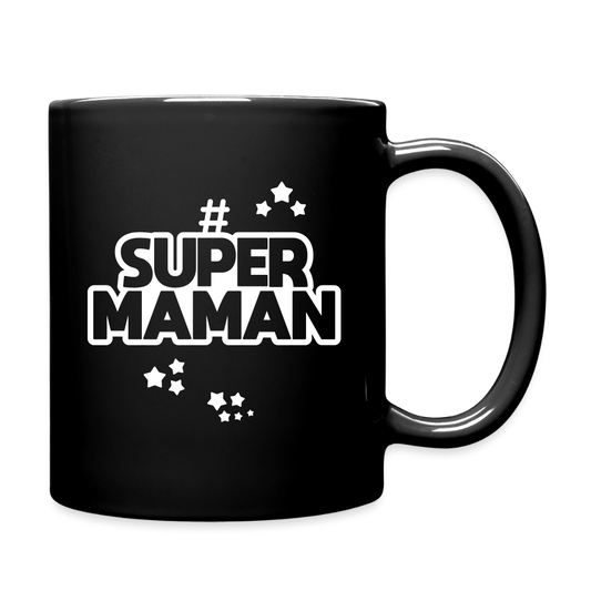 Mug uni - Super Maman - noir