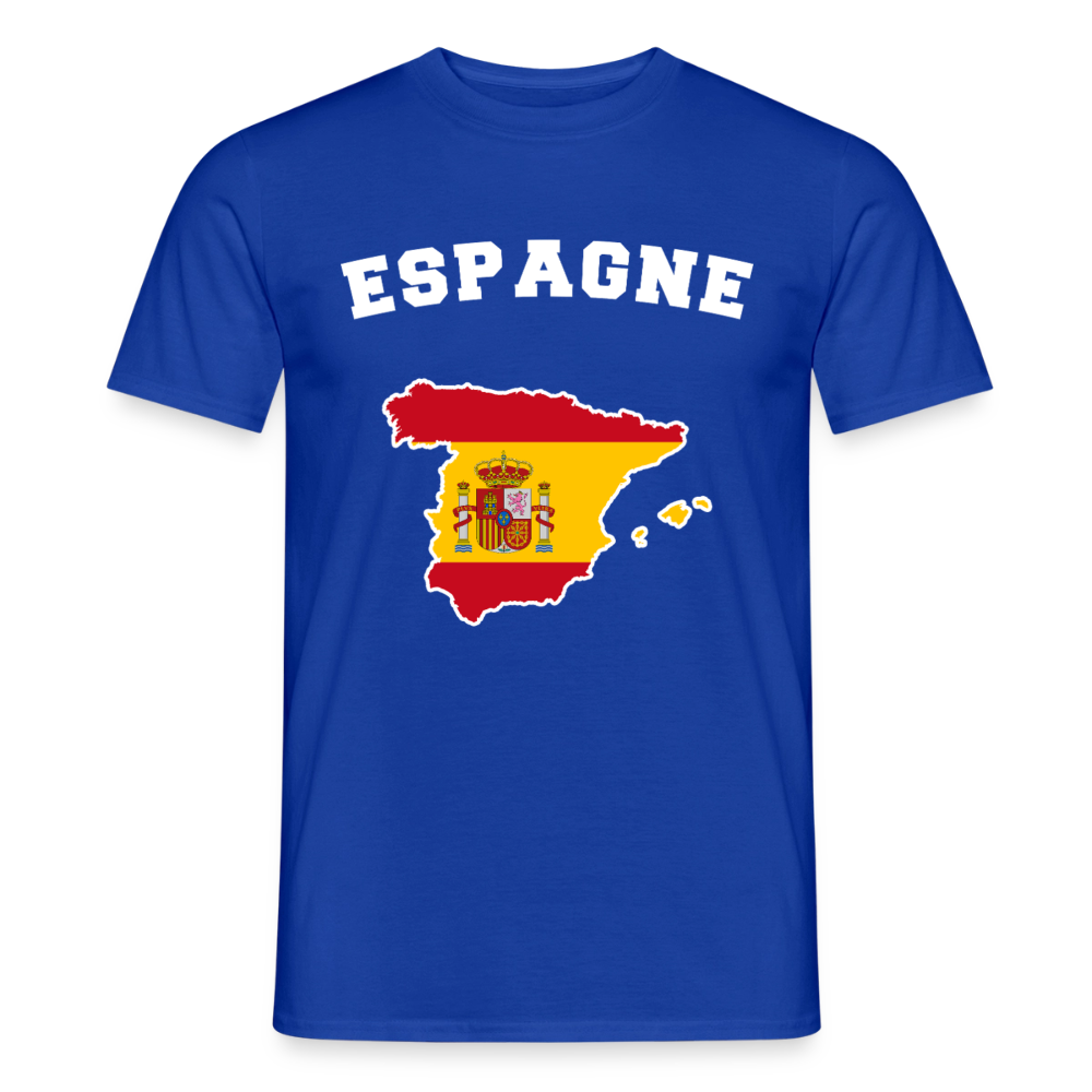 T-shirt Homme - Espagne - bleu foncé