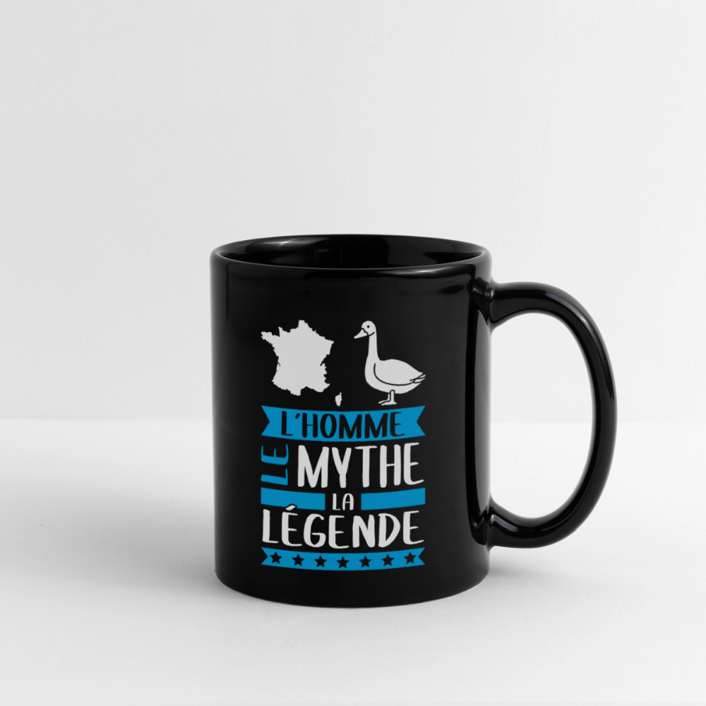 Mug uni François rébus – L’homme, le mythe, la légende - noir