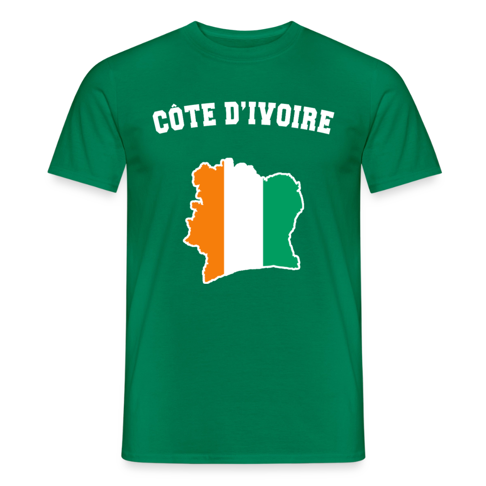 T-shirt Homme - Côte d'Ivoire - vert
