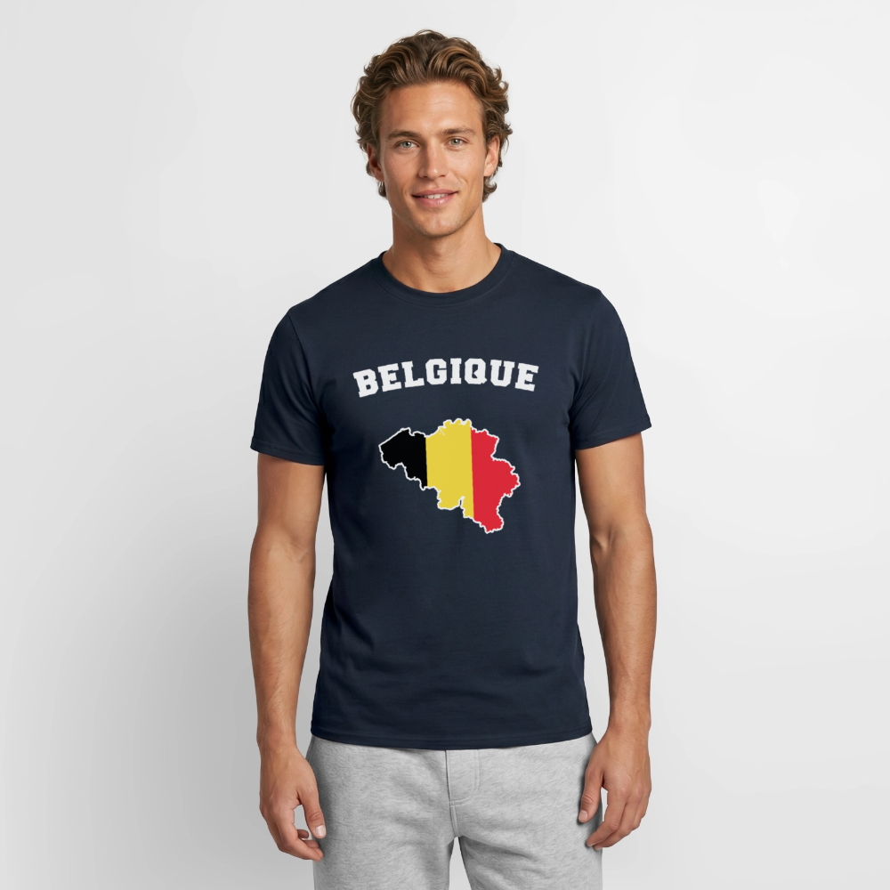 T-shirt Homme - Belgique - marine