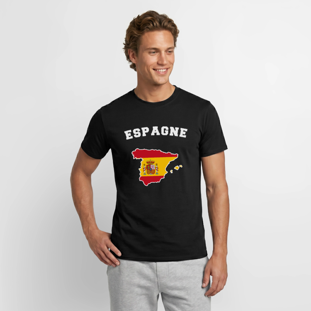 T-shirt Homme - Espagne - noir