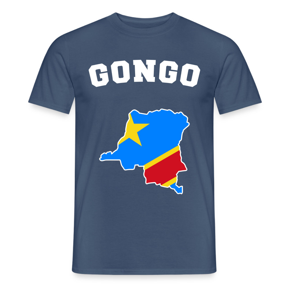 T-shirt Homme - RD Congo - denim foncé