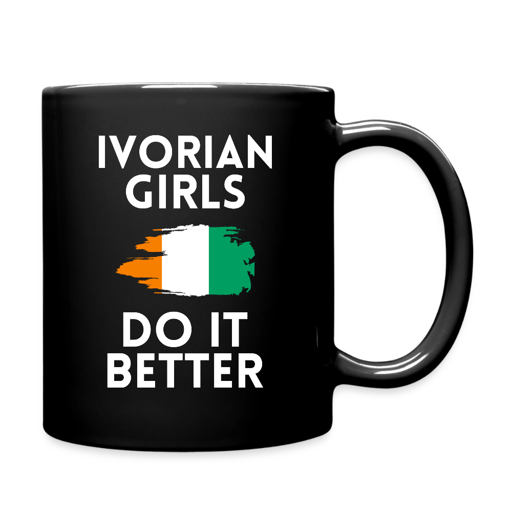 Mug uni - Ivorian Girls Do It Better - noir