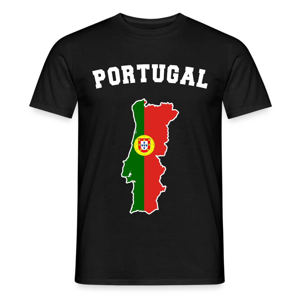 T-shirt Homme - Portugal - noir