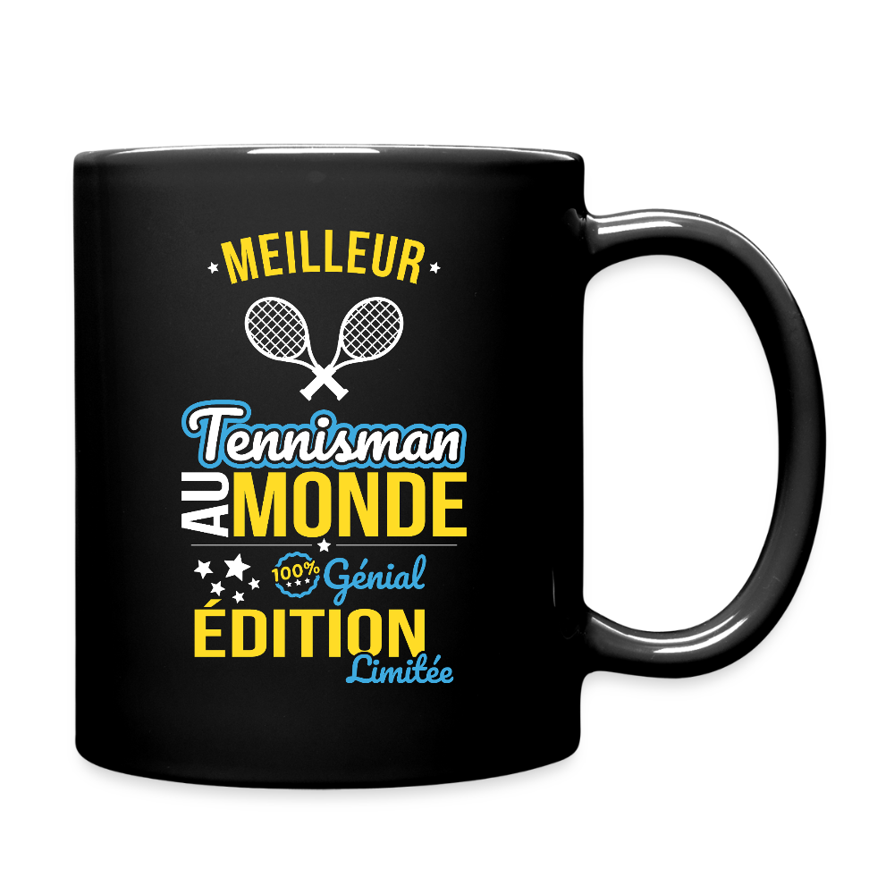 Mug uni - Meilleur Tennisman au monde - 100% génial - noir
