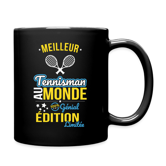 Mug uni - Meilleur Tennisman au monde - 100% génial - noir