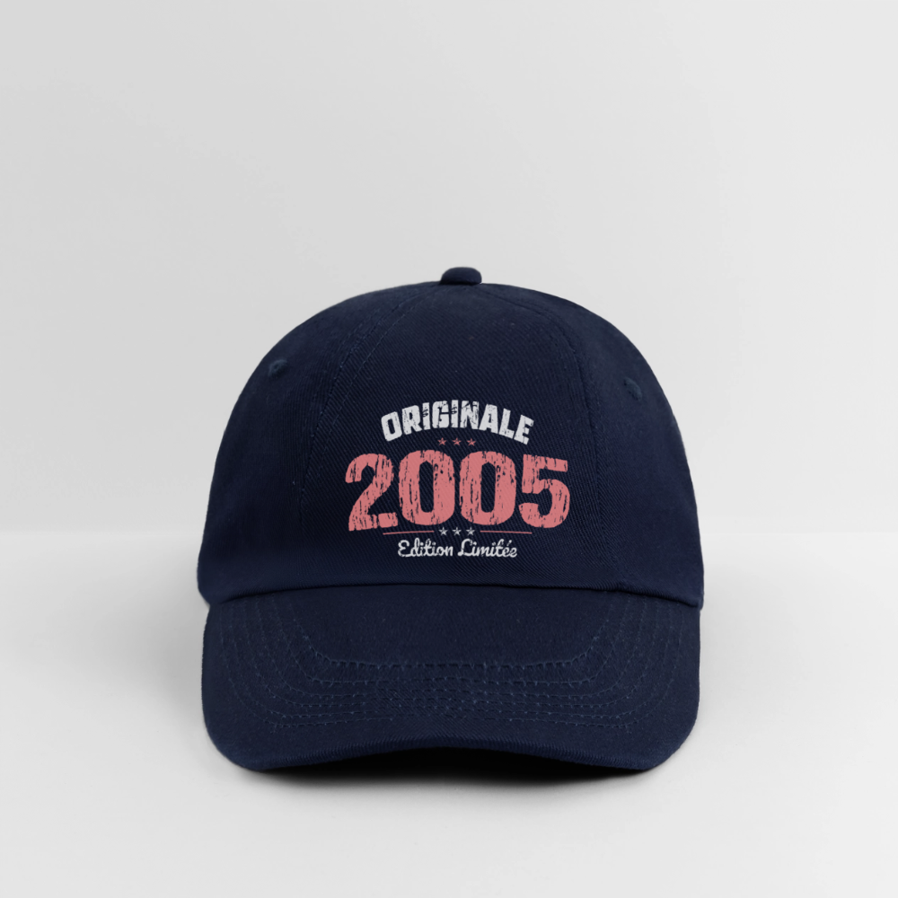 Casquette classique - Anniversaire 20 Ans - Originale 2005 - bleu/bleu