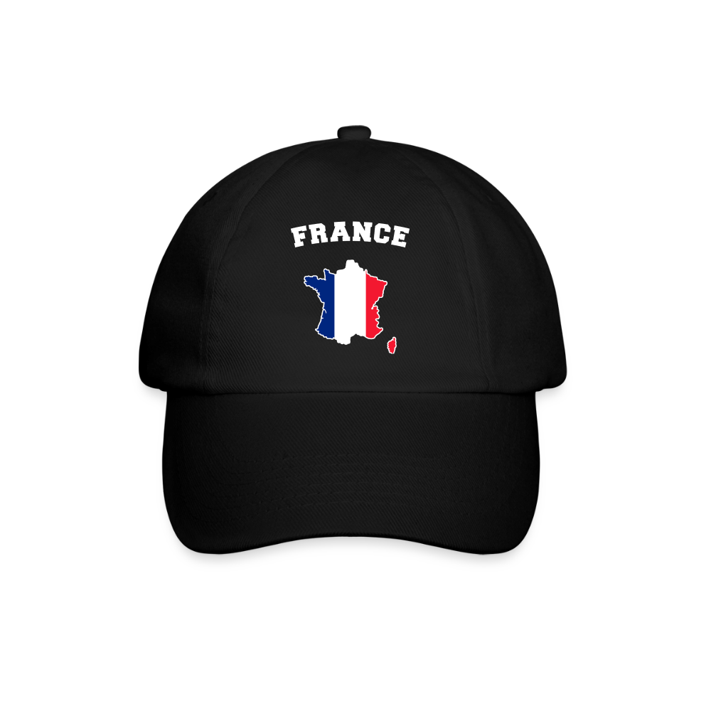 Casquette classique - France - noir/noir