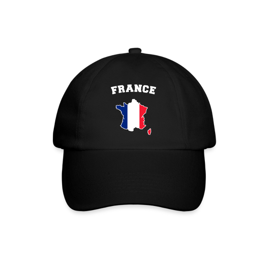 Casquette classique - France - noir/noir