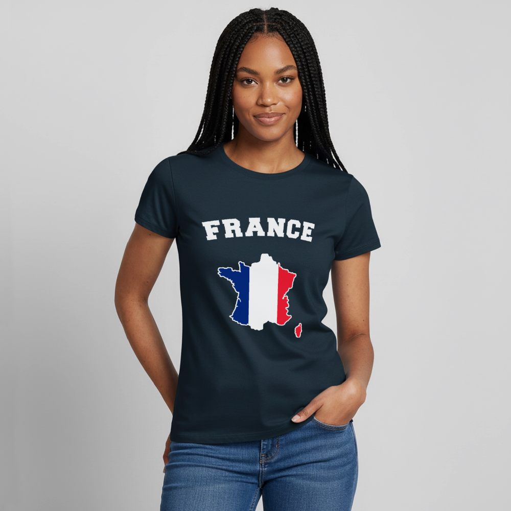 T-shirt Femme - France - marine