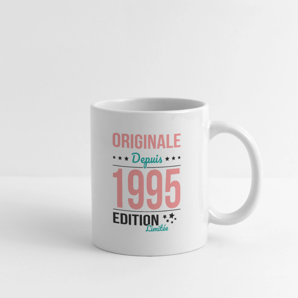 Mug blanc - Anniversaire 30 Ans - Originale depuis 1995 - blanc