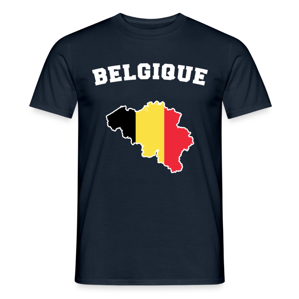 T-shirt Homme - Belgique - marine