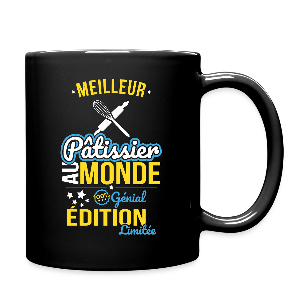 Mug uni - Meilleur Pâtissier au monde - 100% génial - noir