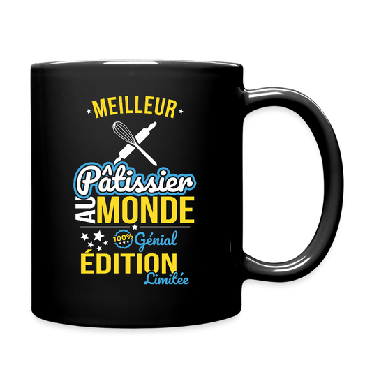 Mug uni - Meilleur Pâtissier au monde - 100% génial - noir