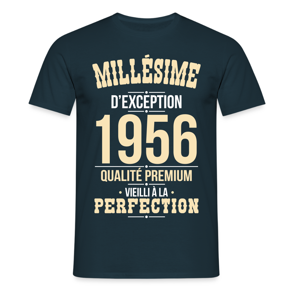 T-shirt Homme 70 Ans 1956 – Millésime d’Exception 1956 - marine