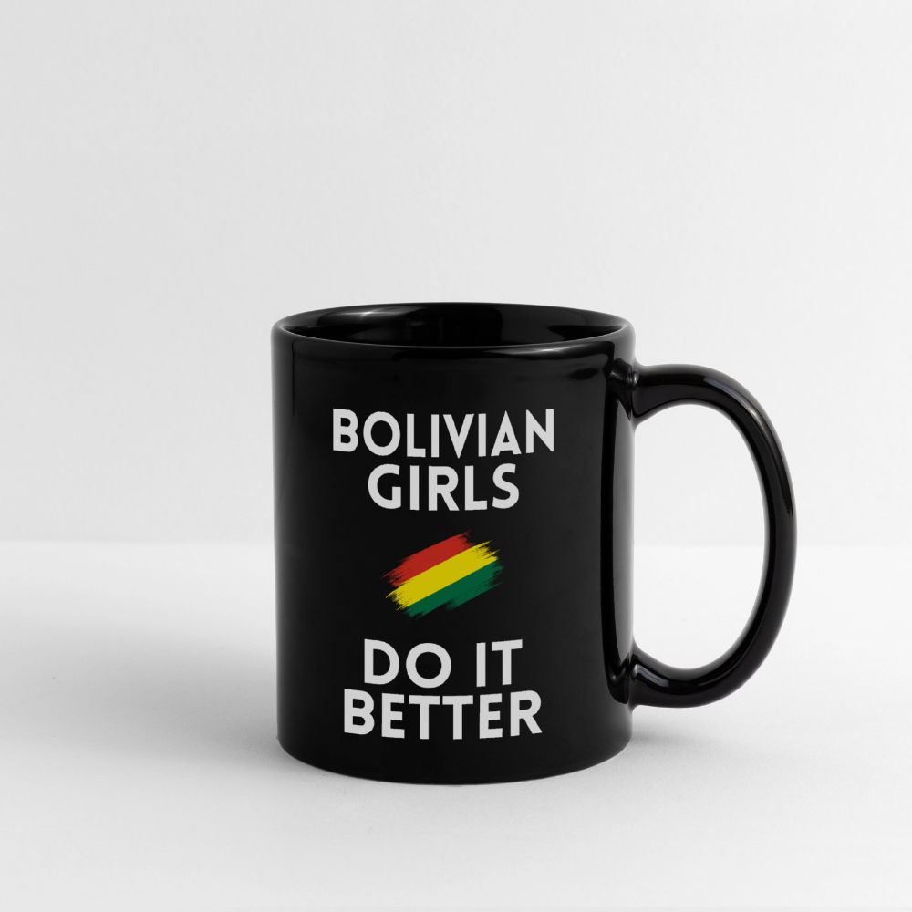 Mug uni - Bolivian Girls Do It Better - noir