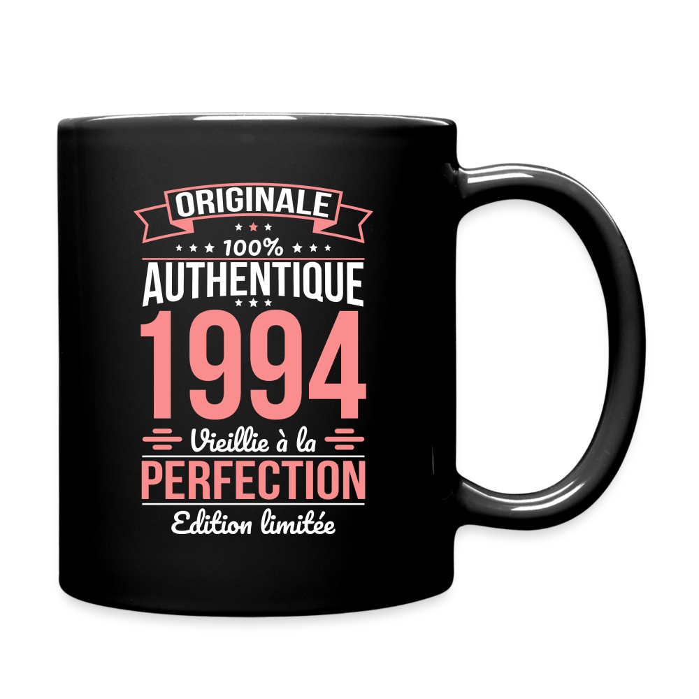 Mug uni - Anniversaire 31 Ans - Originale 1994 - noir