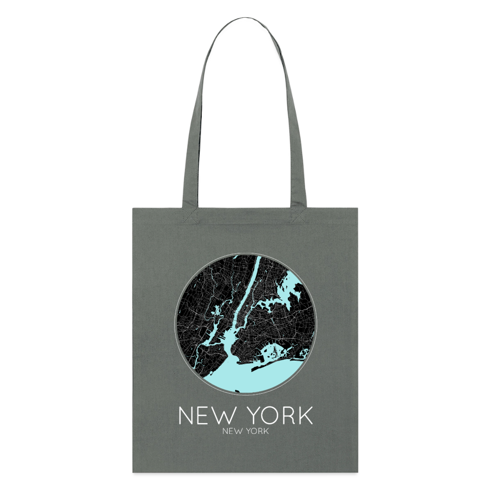 Tote Bag New York Bio – Plan de New York - charbon