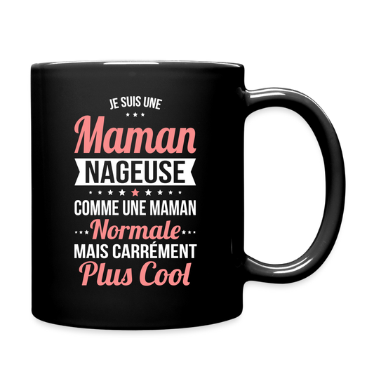 Mug uni - Maman nageuse plus cool - noir