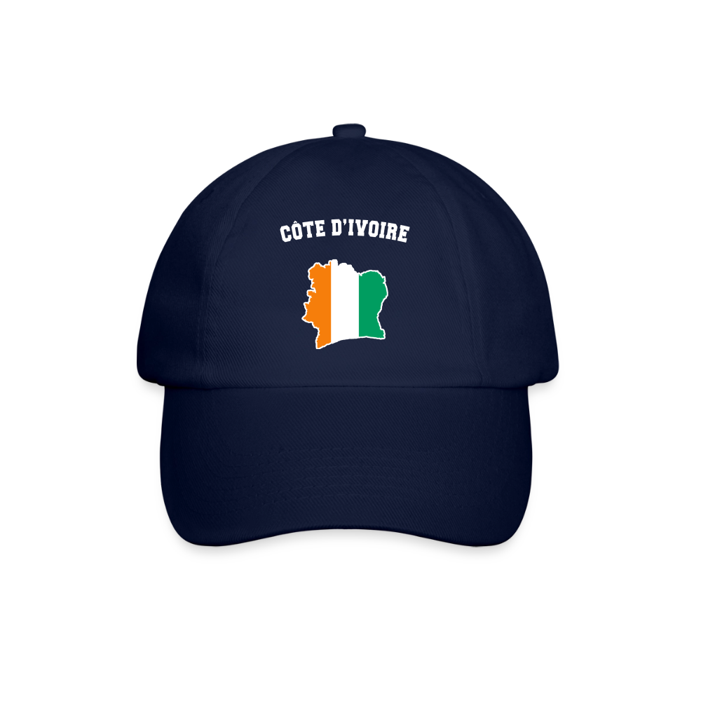 Casquette classique - Côte d'Ivoire - bleu/bleu