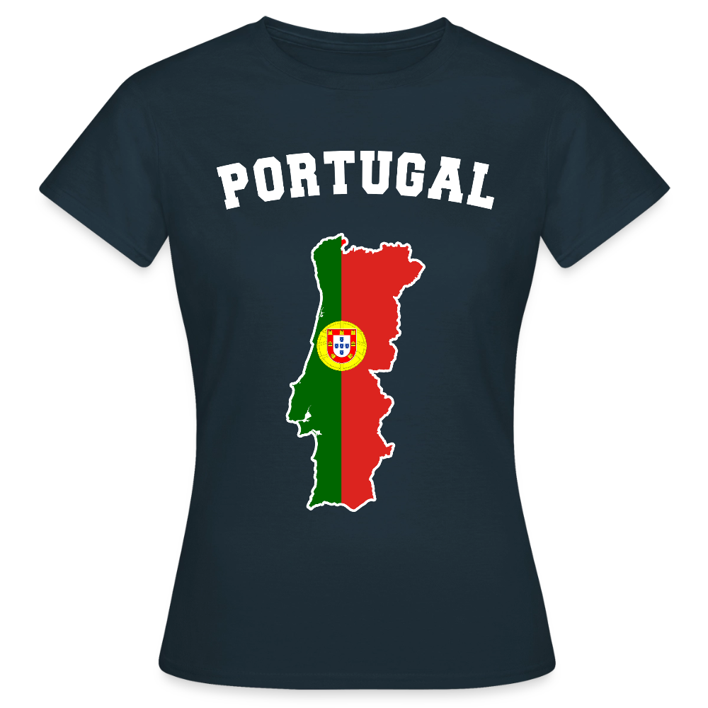 T-shirt Femme - Portugal - marine