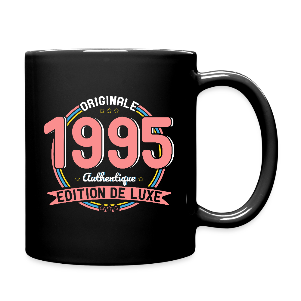 Mug uni - Anniversaire 30 Ans - Originale 1995 Authentique - noir
