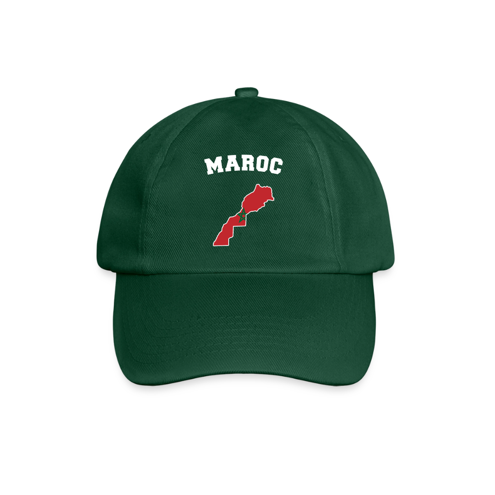 Casquette classique coloris clair - Maroc - vert bouteille