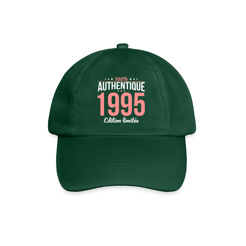 Casquette classique - Anniversaire 30 Ans - 100% Authentique 1995 - vert bouteille