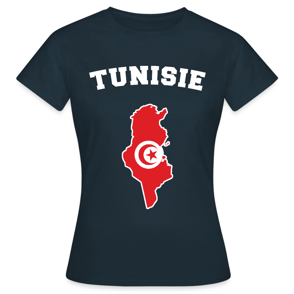 T-shirt Femme - Tunisie - marine