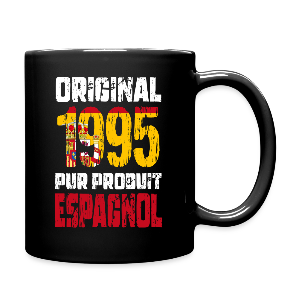 Mug uni - Anniversaire 30 Ans - Original 1995 - Pur produit Espagnol - noir