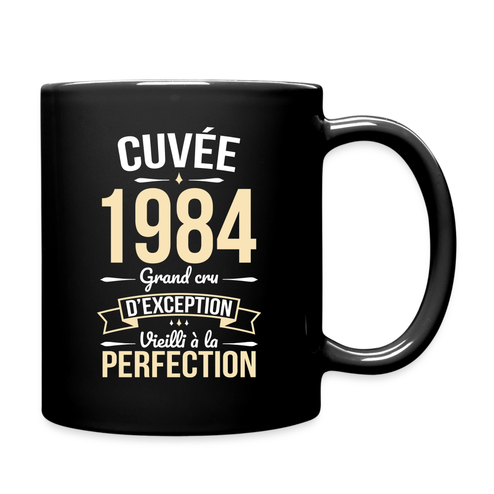 Mug uni - Anniversaire 41 Ans - Cuvée 1984 - noir
