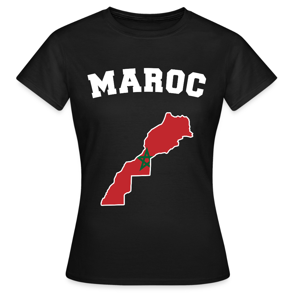 T-shirt Femme - Maroc - noir