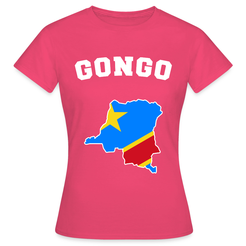 T-shirt Femme - RD Congo - rose azalée