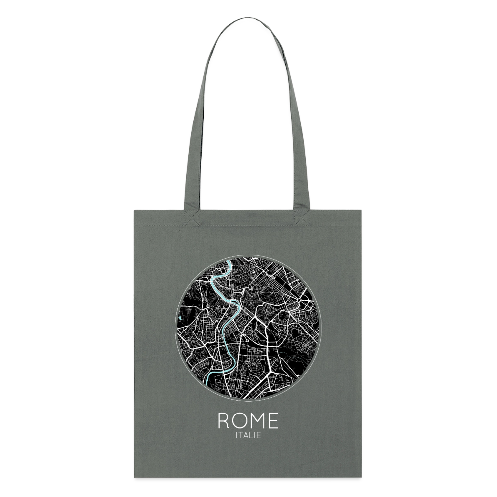 Tote Bag Rome Bio – Plan de Rome - charbon