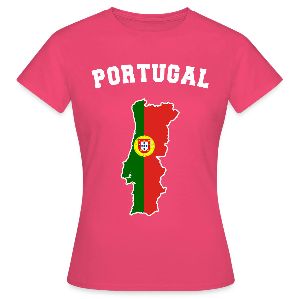 T-shirt Femme - Portugal - rose azalée