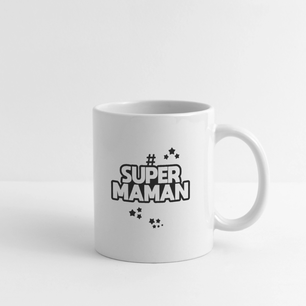 Mug blanc - Super Maman - blanc