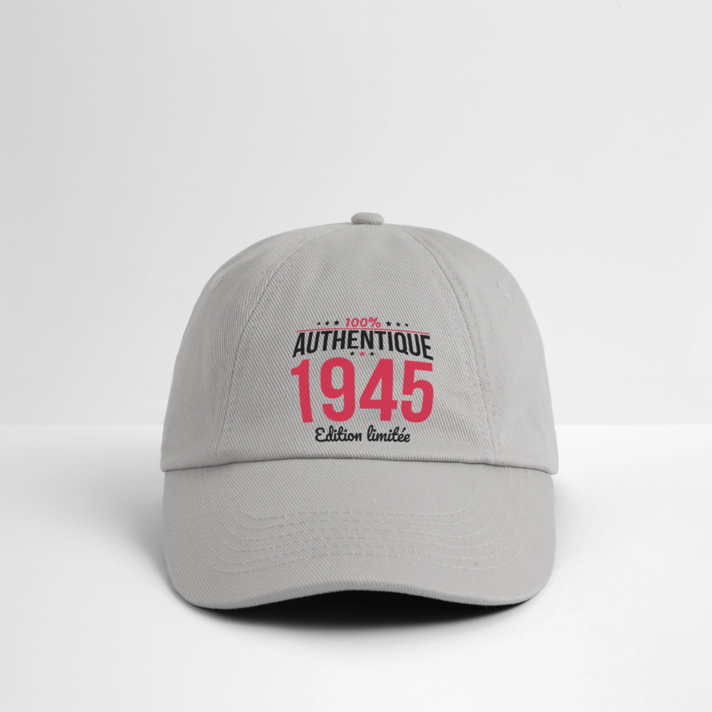 Casquette classique - Anniversaire 81 Ans - 100% Authentique 1945 - bruyère