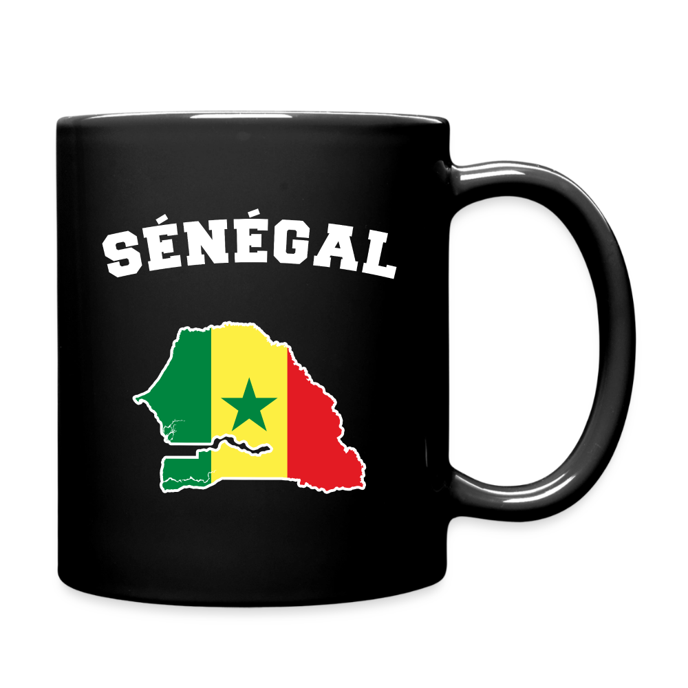 Mug uni - Sénégal - noir