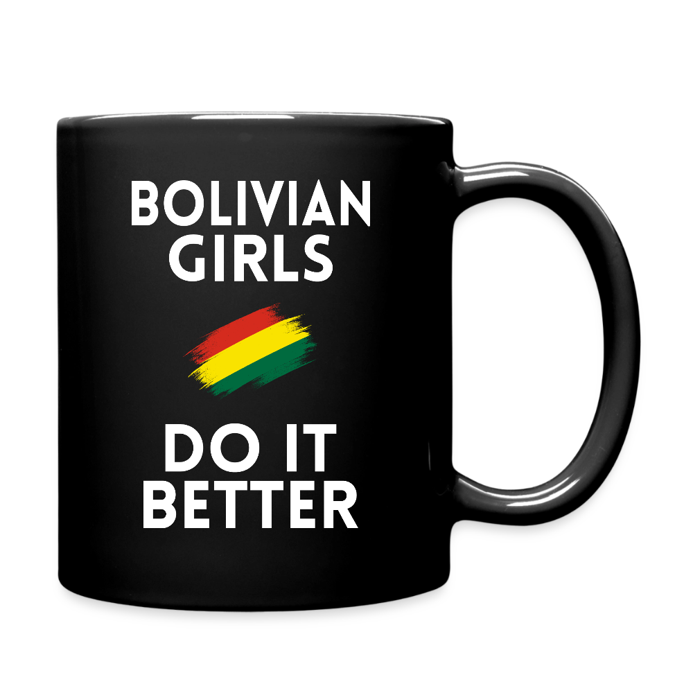 Mug uni - Bolivian Girls Do It Better - noir