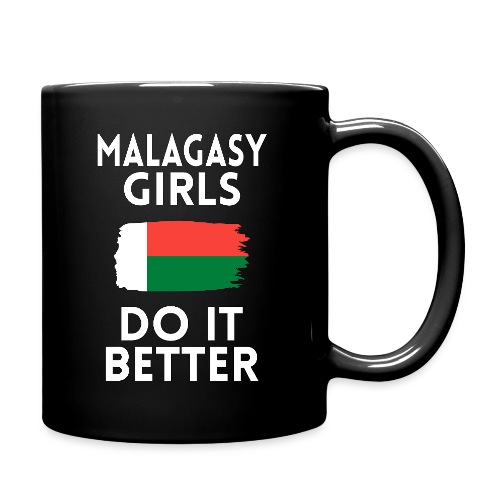 Mug uni - Malagasy Girls Do It Better - noir