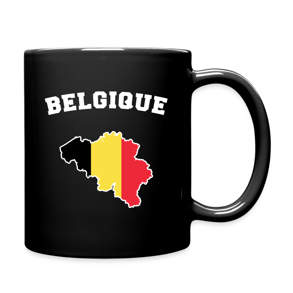 Mug uni - Belgique - noir