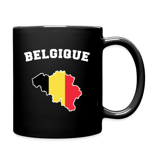 Mug uni - Belgique - noir