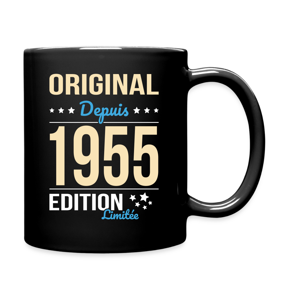 Mug uni - Anniversaire 70 Ans -  Original depuis 1955 - noir