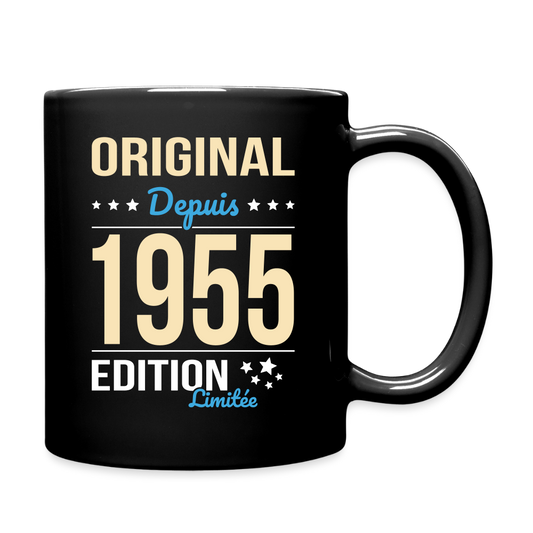 Mug uni - Anniversaire 70 Ans -  Original depuis 1955 - noir